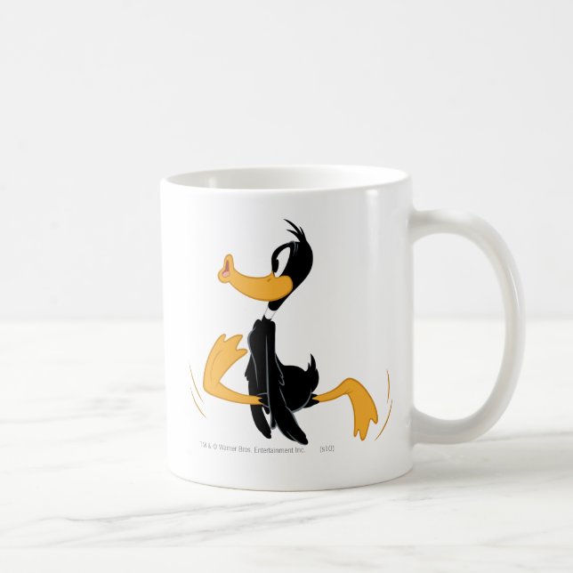 Caneca De Café DAFFY DUCK™ sendo louco (Direita)