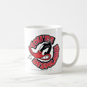 Caneca De Café DAFFY DUCK™ - Você é desprezível