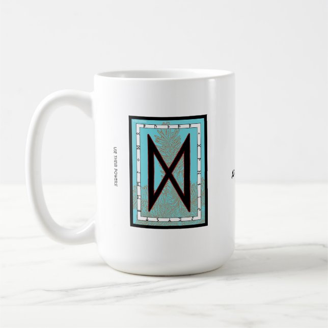 Caneca De Café Dagaz Rune Mug - Despertando! (Esquerda)
