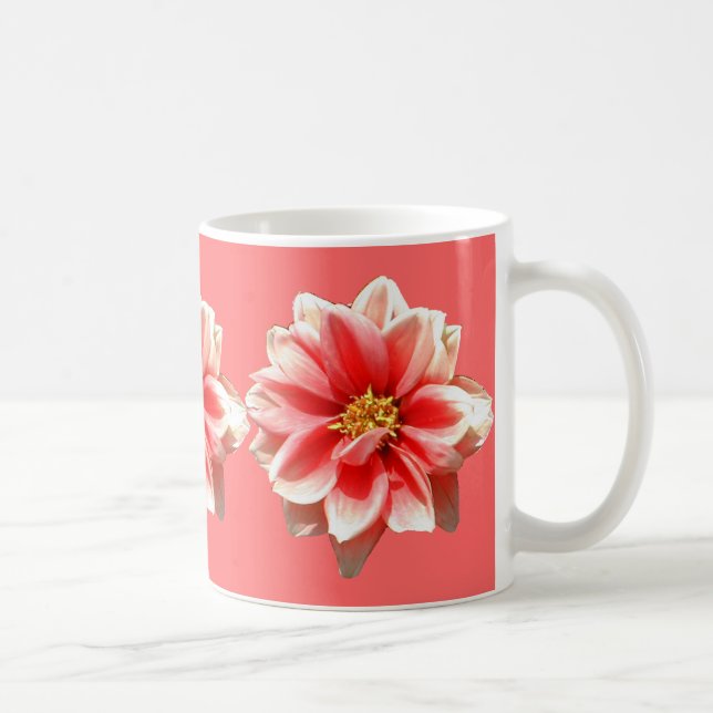 Caneca De Café Dahlia Mug rosa (Direita)