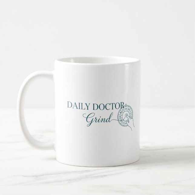 Caneca De Café Daily Doctor Grid (Esquerda)