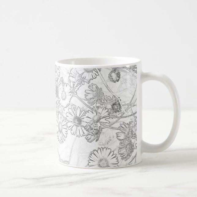 Caneca De Café Daisies (Direita)