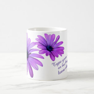 Caneca De Café Daisy Beer Glass Personalizado Daisies Mugs & Gift