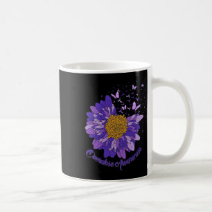 Caneca De Café Daisy Butterfly Roxo Sobredosagem Sensibilização 3