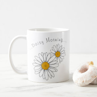 Caneca De Café Daisy Flower Mug