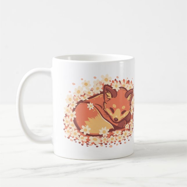 Caneca De Café Daisy Primavera Fox (Esquerda)
