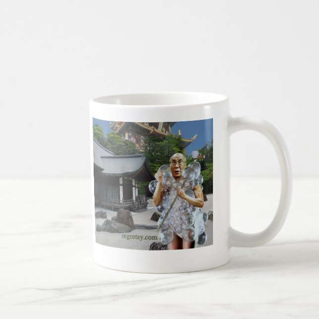 Caneca De Café Dalai Gaga (Direita)