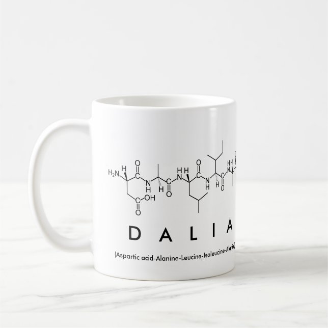 Caneca De Café Dalia peptide (Esquerda)