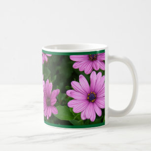 Caneca De Café Dalias roxos