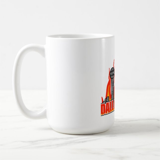 Caneca De Café Dallas En Fuego Mug (Esquerda)