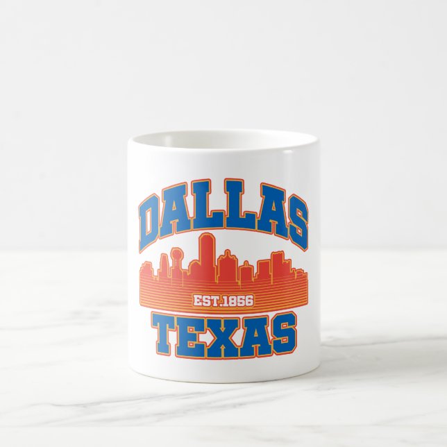 Caneca De Café Dallas, Texas (Centro)