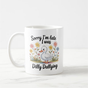 Caneca De Café Dally Goose Mug   Engraçada Taça Tarde