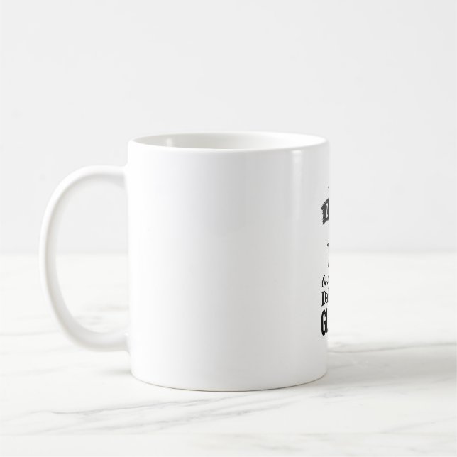 Caneca De Café Dálmata Brilho Citação Engraçada de Cabelo de Cach (Esquerda)