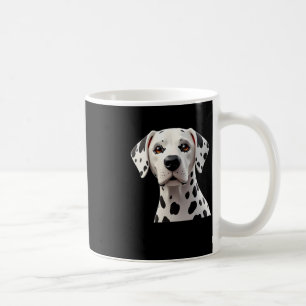 Caneca De Café Dálmata Fofo Ouvir 3d - Adesivo Mundo dos Animais