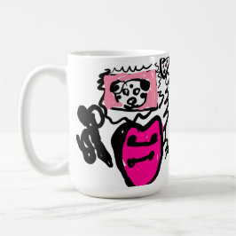 Caneca De Café Dalmatian lovely 