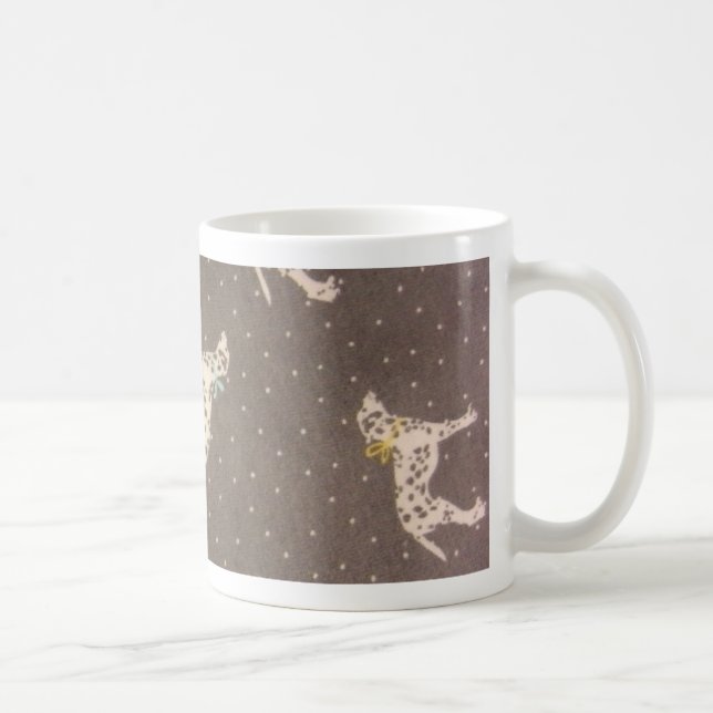 Caneca De Café Dalmatianos com Arcos (Direita)