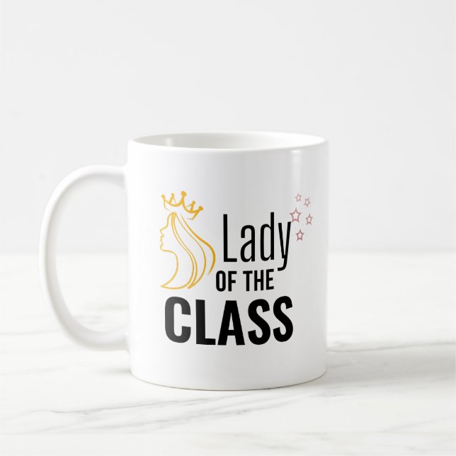 Caneca De Café Dama da Turma (Esquerda)