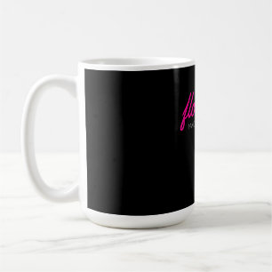 Caneca De Café Dama De Honra Com Flocos De Flamingo Festa De Desp