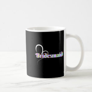 Caneca De Café Dama de honra Lgbt Coração Arco-íris Orgulho Despe