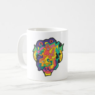 Caneca De Café Dama do Guarda-Chuva