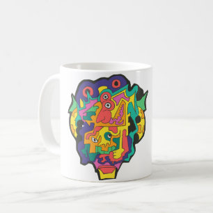 Caneca De Café Dama do Guarda-Chuva