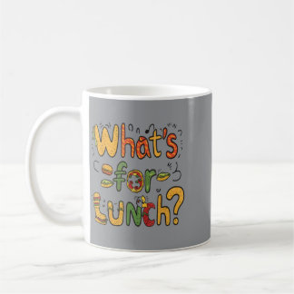 Caneca De Café Dama Engraçada O Que Há Para Almoçar Cozinha E Coz