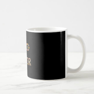 Caneca De Café Damas de Honra Flores Noiva Amigas Planejador Nupc