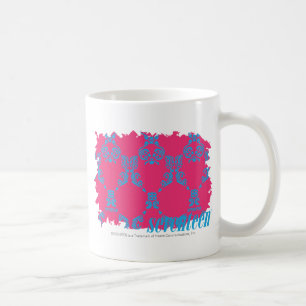 Caneca De Café Damasco 3 Aqua-Magentas