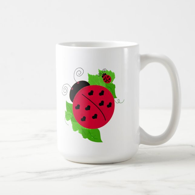 Caneca De Café Damybugs Whimsical (Direita)
