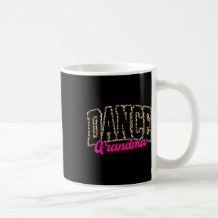 Caneca De Café Dança Avó Leopardo Dançando Meninas de Vida Mulher