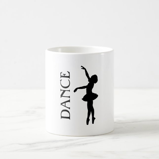 Caneca De Café Dança - Ballerina Silhouette (Centro)