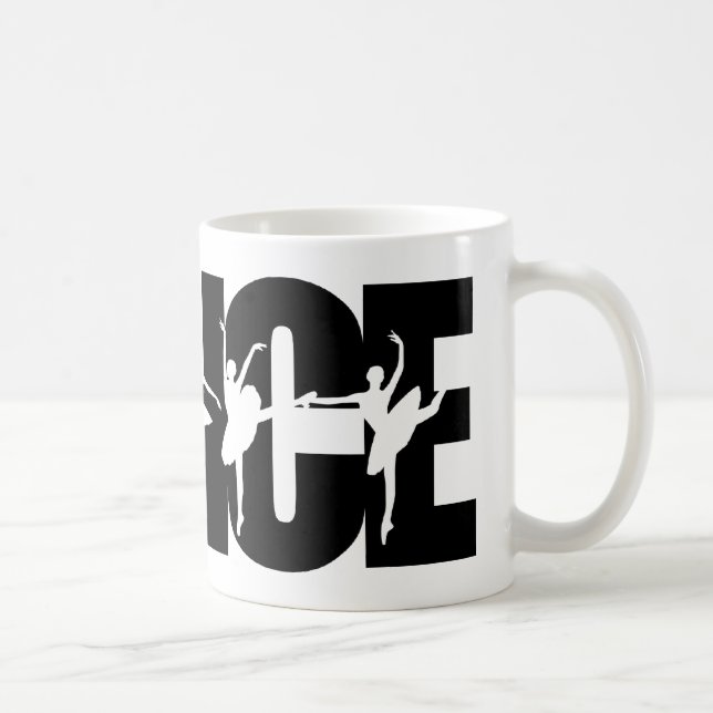Caneca De Café Dança com dançarinos (Direita)