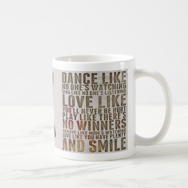 Caneca De Café Dança Como ninguém assistindo (Direita)