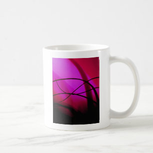 Caneca De Café Dança da Grama Magenta
