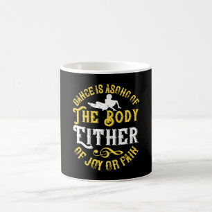 Caneca De Café Dança - Dança É Uma Música Do Corpo