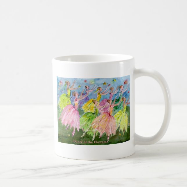 Caneca De Café Dança das flores (Direita)