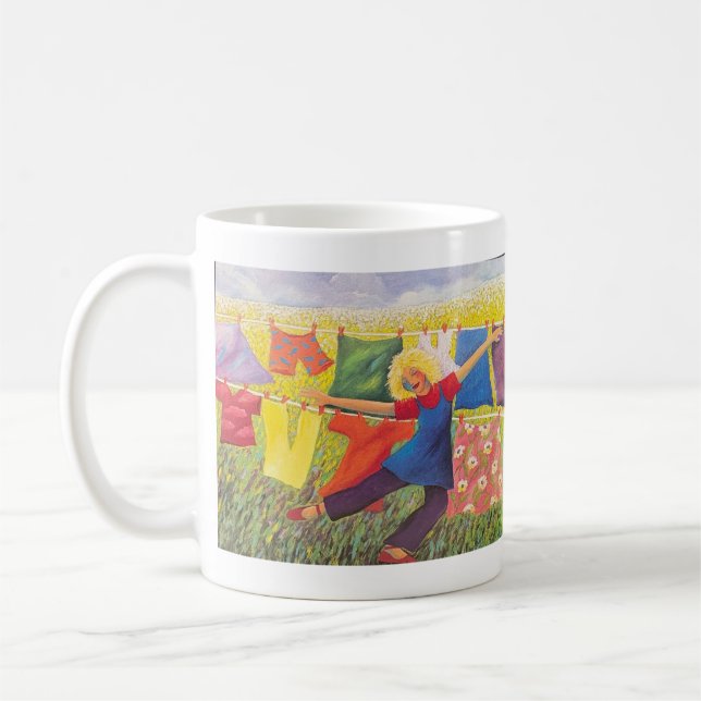 Caneca De Café Dança de Clothline (Esquerda)