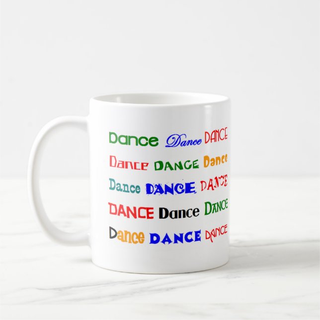 Caneca De Café dança de dança (Esquerda)