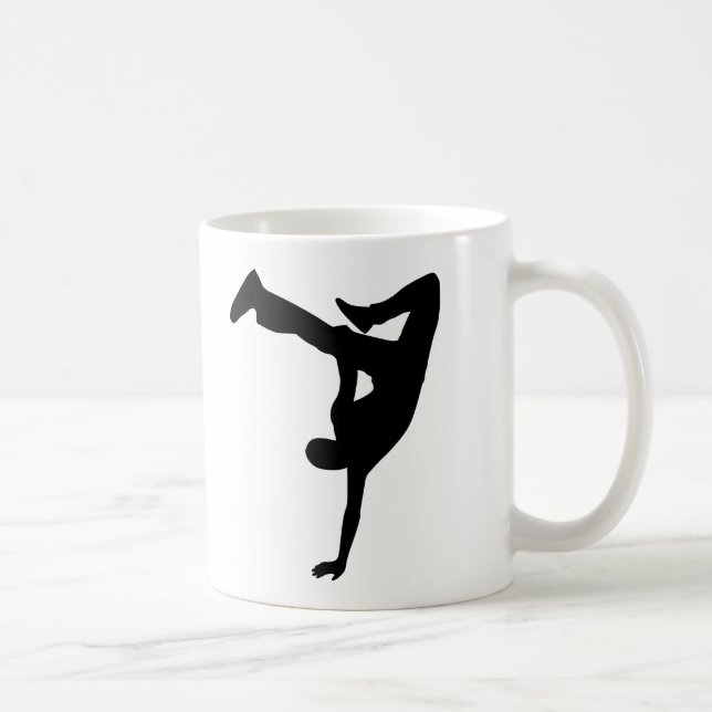 Caneca De Café Dança de ruptura (Direita)