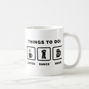 Caneca De Café Dança de salão de baile