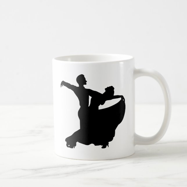 Caneca De Café Dança de salão de baile (Direita)