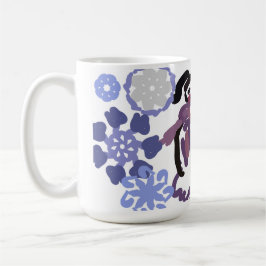 Caneca De Café Dança do açúcar ameixa 