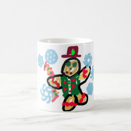 Caneca De Café Dança do homem de gengibre