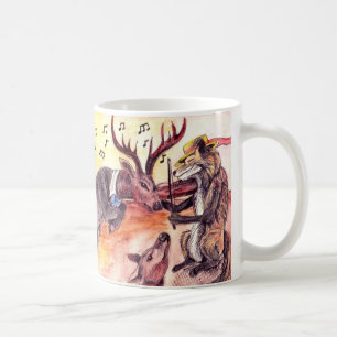 Caneca De Café Dança dos animais