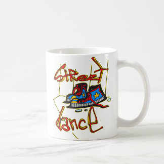 Caneca De Café Dança e calçados da rua