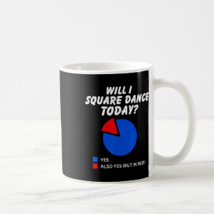 Caneca De Café Dança Esquadrão Hoje Sim Pie Chart Square Dan