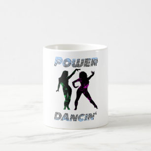 Caneca De Café Dança - Estilo Lava das Raparigas Dançantes de Ene