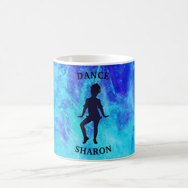 Caneca De Café Dança Galáxia da Menina (Centro)