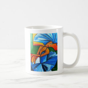 Caneca De Café Dança no azul 2008