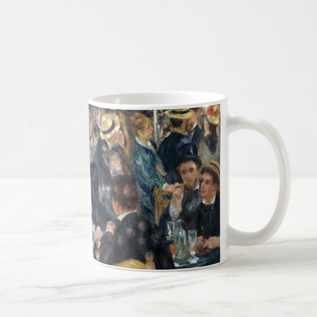 Caneca De Café Dança no Le Moulin de la Galette por Renoir (Direita)
